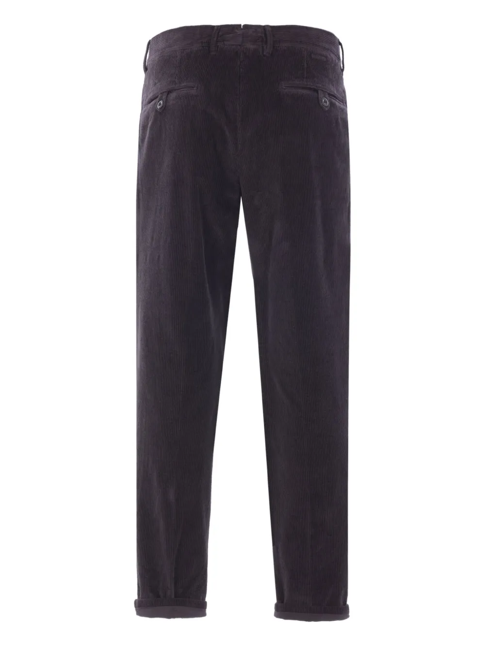 Incotex straight-leg corduroy trousers - Paars