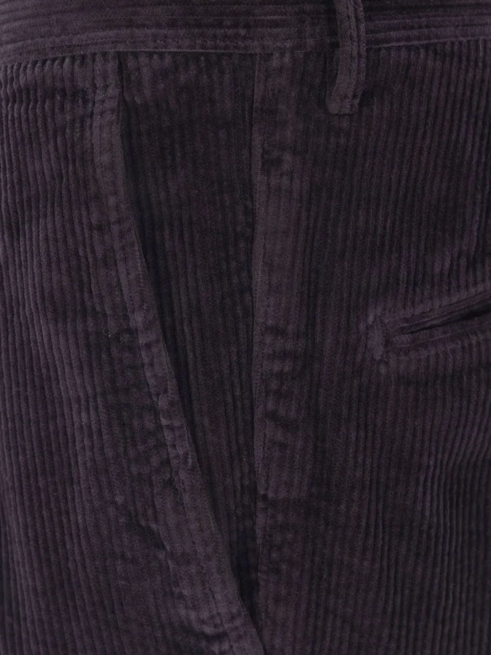 Incotex Ribfluwelen broek Paars