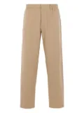 Laminar elasticated-waistband drawstring trousers - Neutrals
