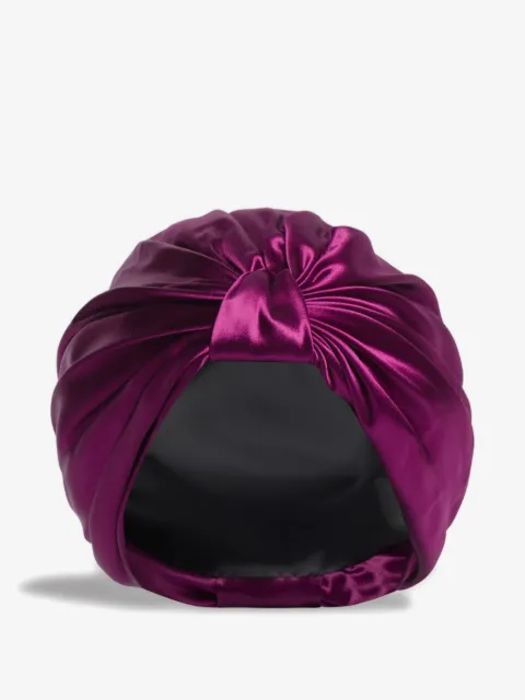Alberta Ferretti bonnet noué à logo