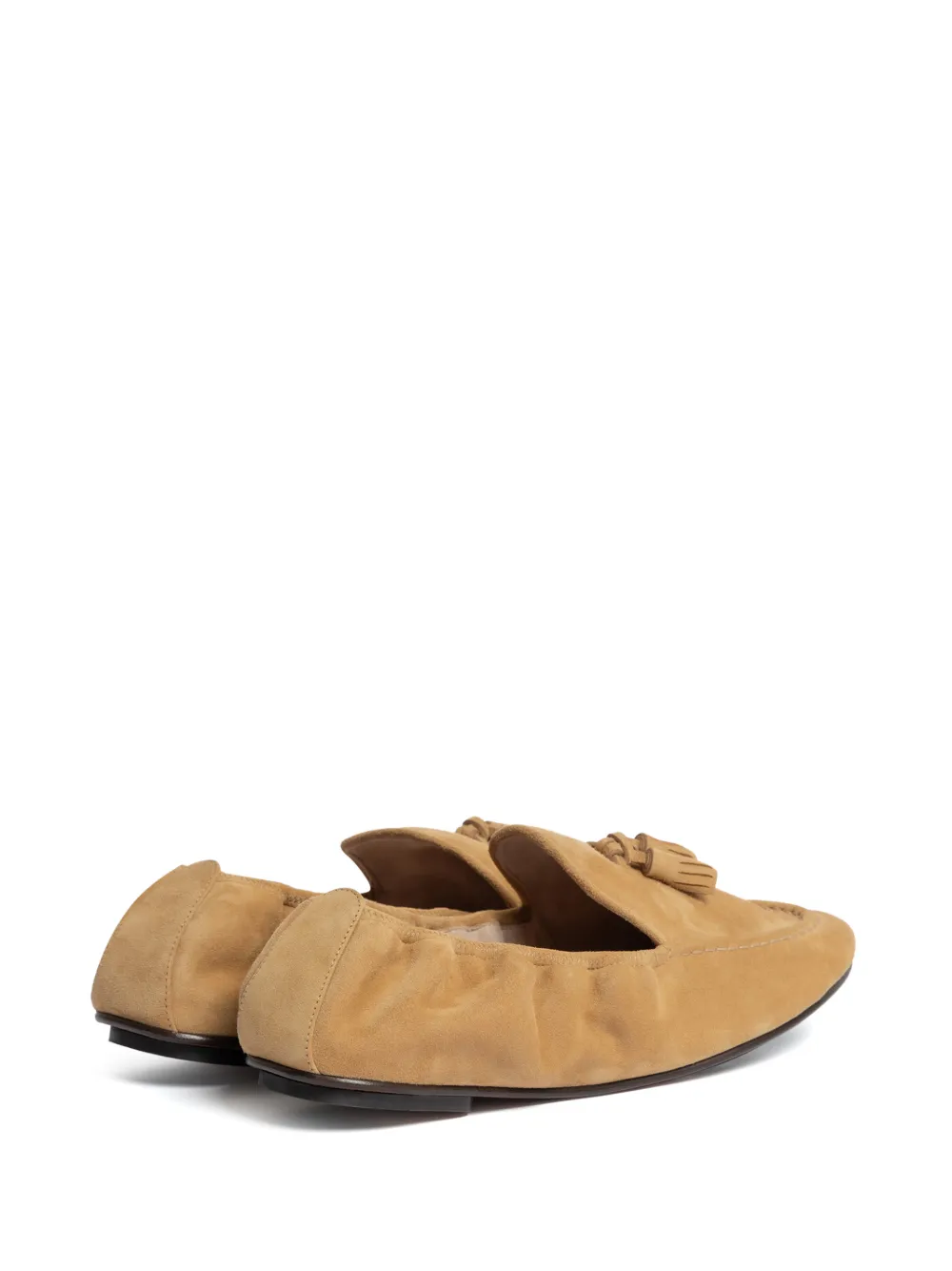 Alberta Ferretti Loafers met kwastjes - Beige