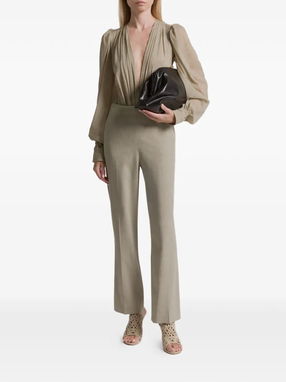 Alberta Ferretti long-sleeve bodysuit | Blouses | Image 2