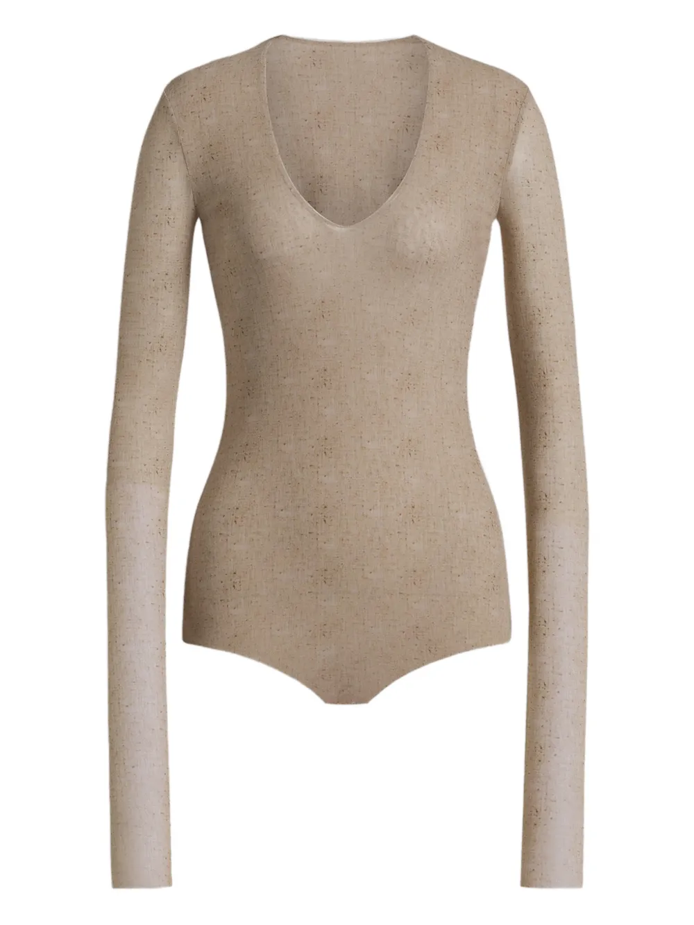 Alberta Ferretti long-sleeve body | neutro | Image 1