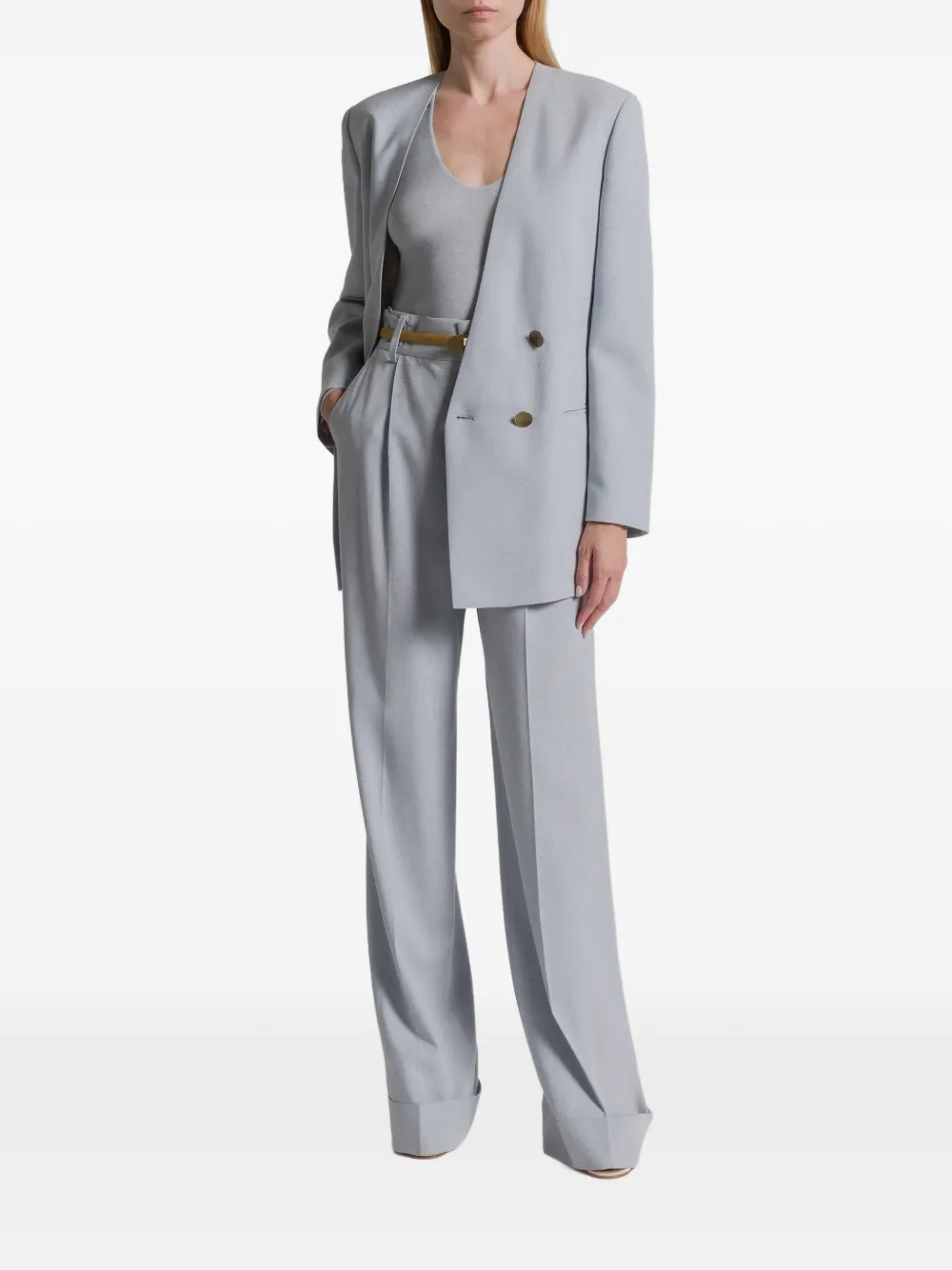 Alberta Ferretti double-breasted jacket | Fitted Jackets | Image 2