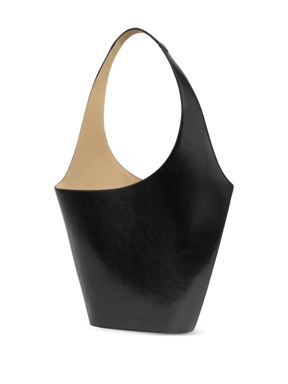 Alberta Ferretti Schoudertas met binnenzak - Zwart