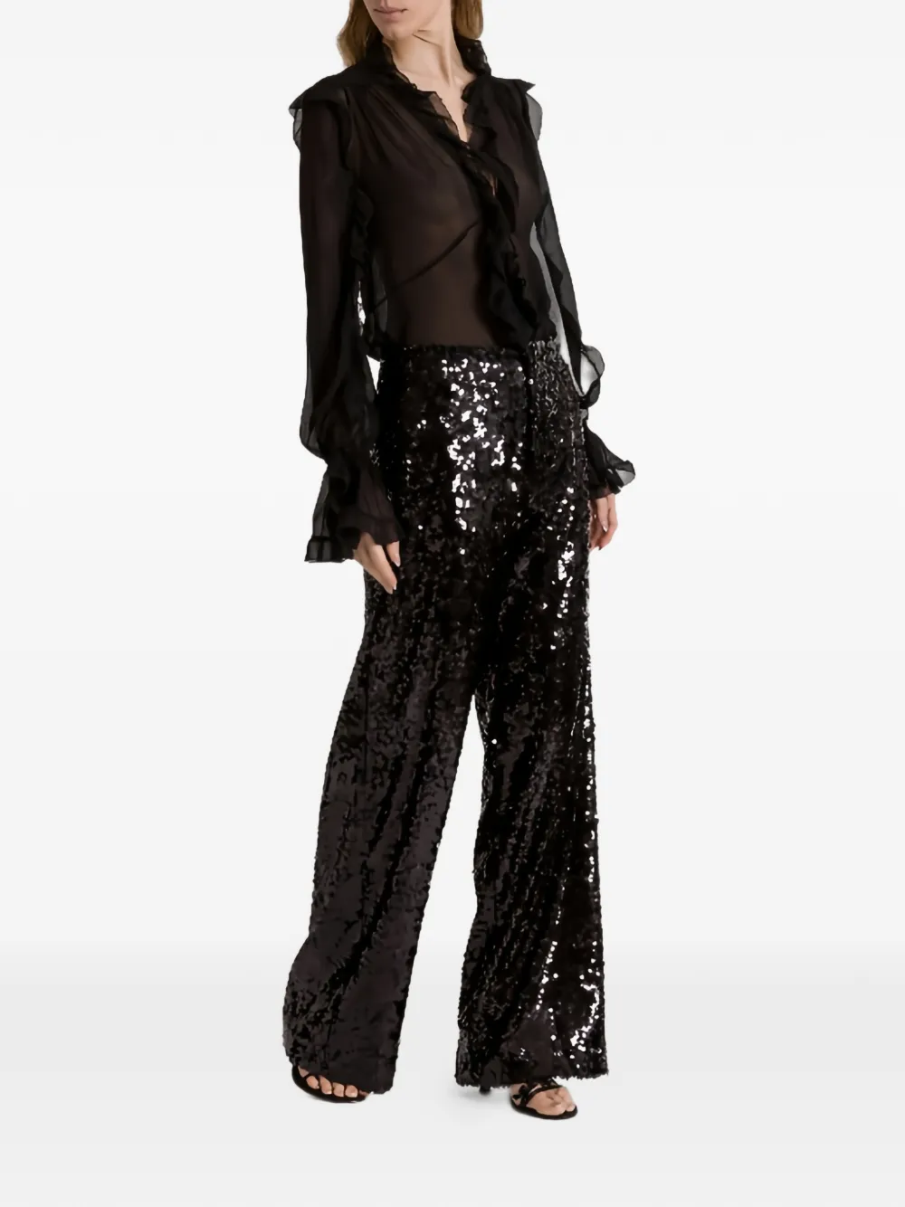 Sequined Trousers