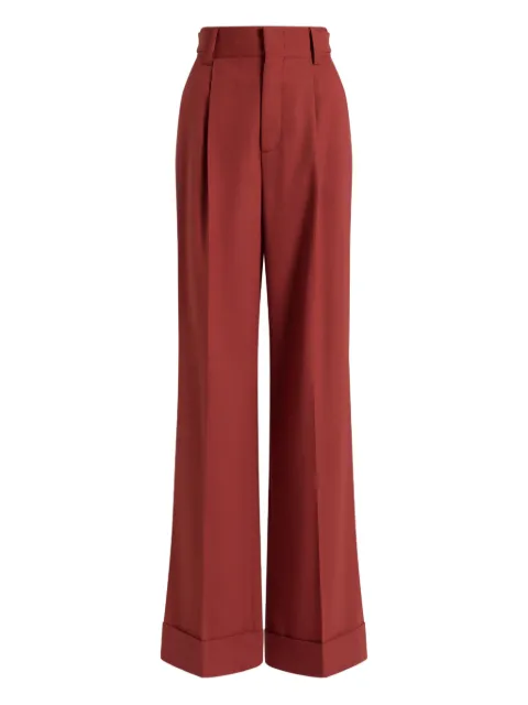 Alberta Ferretti pleated trousers