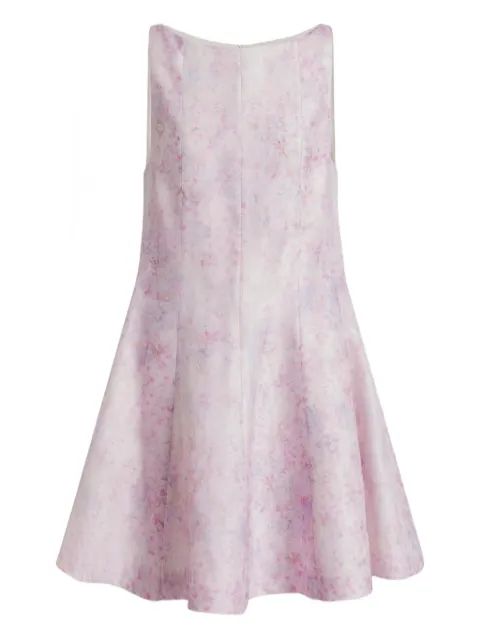 Alberta Ferretti floral sleeveless mini dress