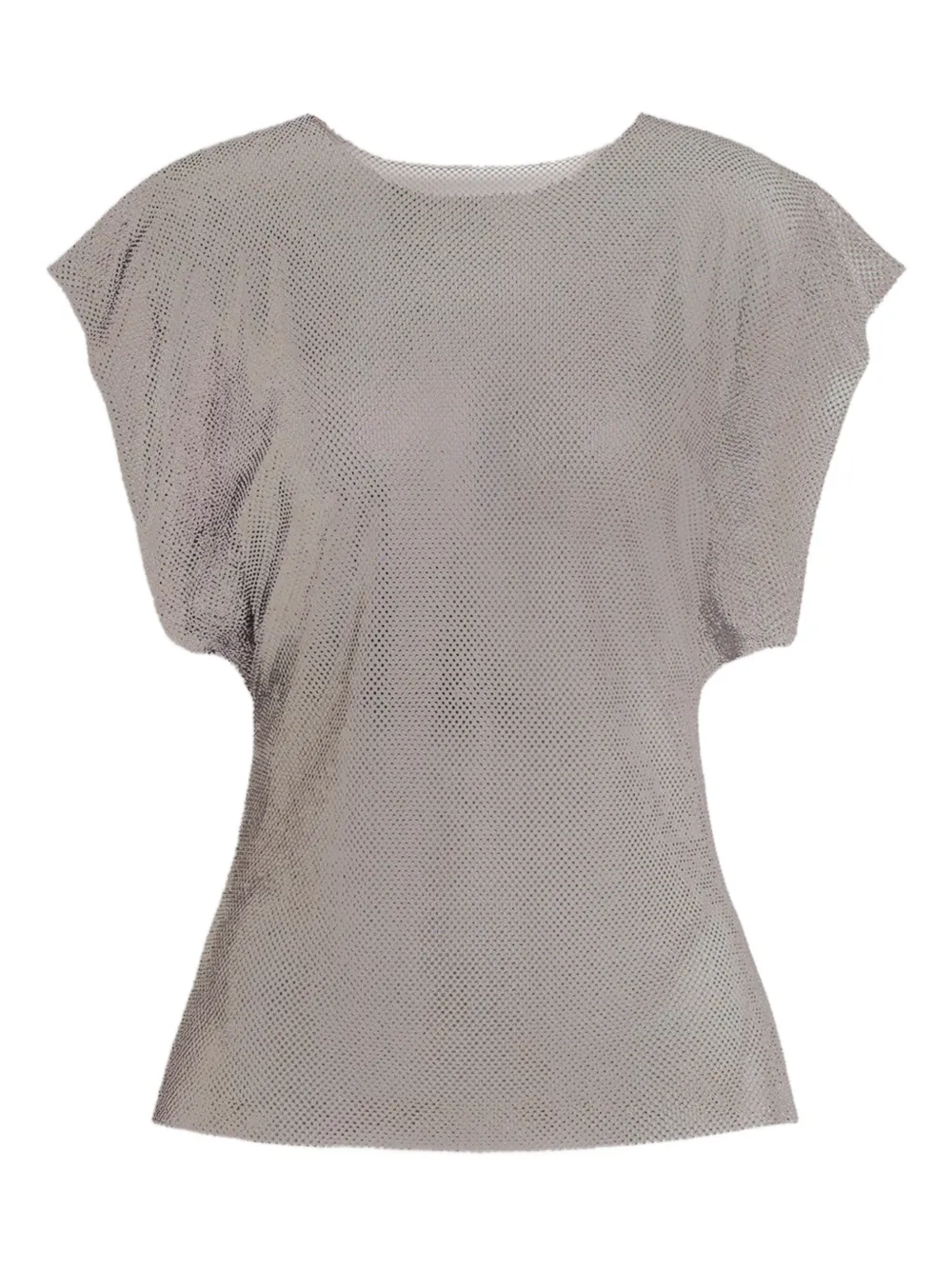 Alberta Ferretti sleeveless top - Argento