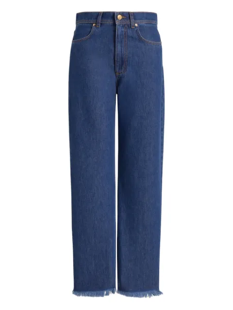 Alberta Ferretti jeans con flecos