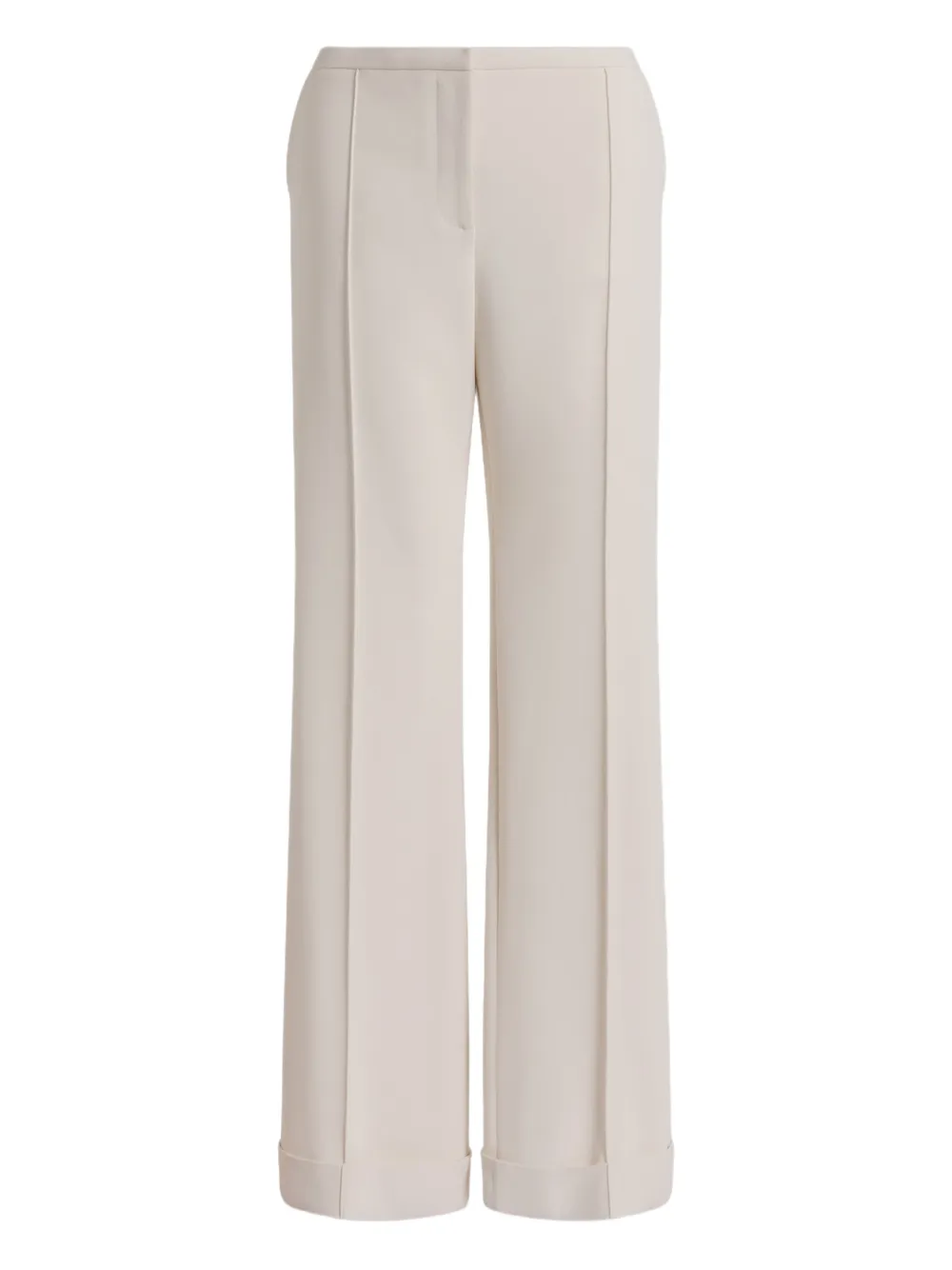 Alberta Ferretti cuffed trousers | neutro | Image 1