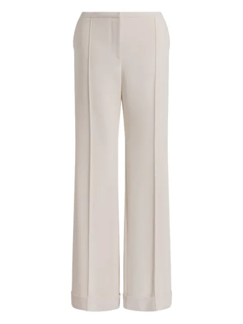 Alberta Ferretti pants ajustados en los tobillos