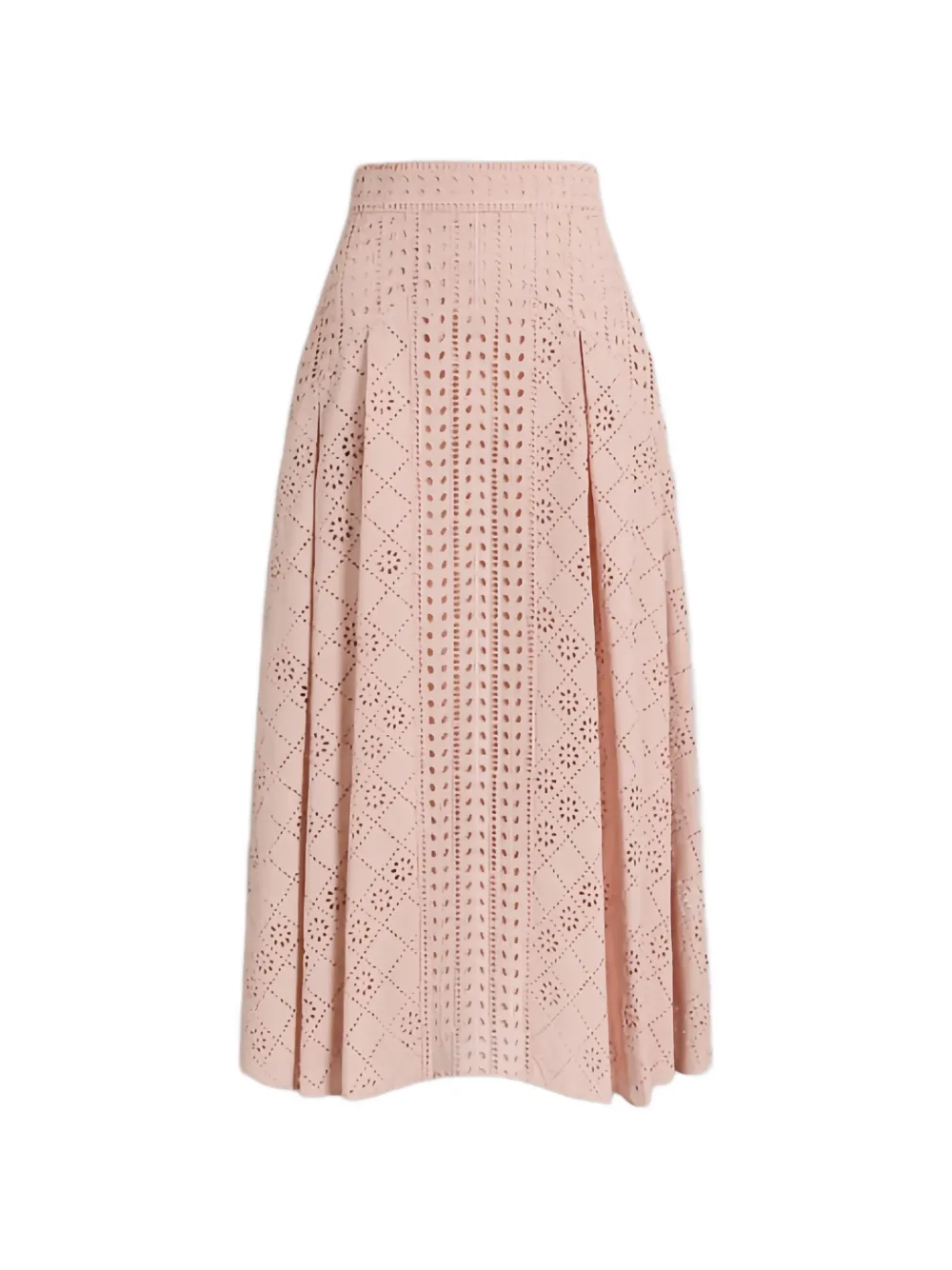 Alberta Ferretti pleated skirt - Rosa
