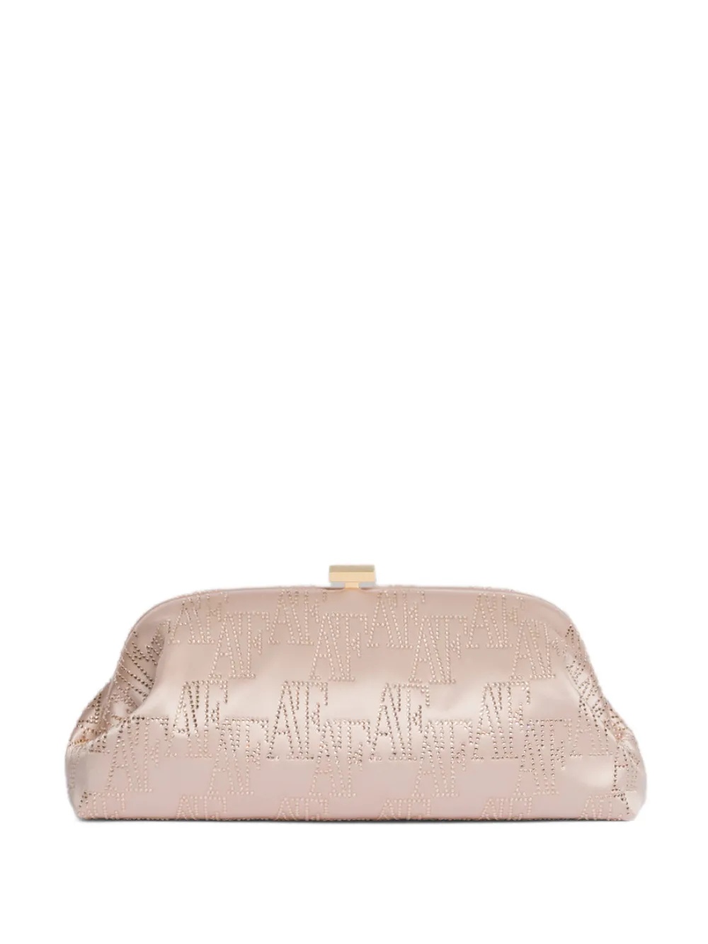 Alberta Ferretti Clutch con catena - Rosa