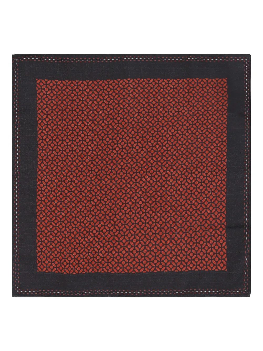 Brunello Cucinelli geometric-print scarf | Red | Image 1