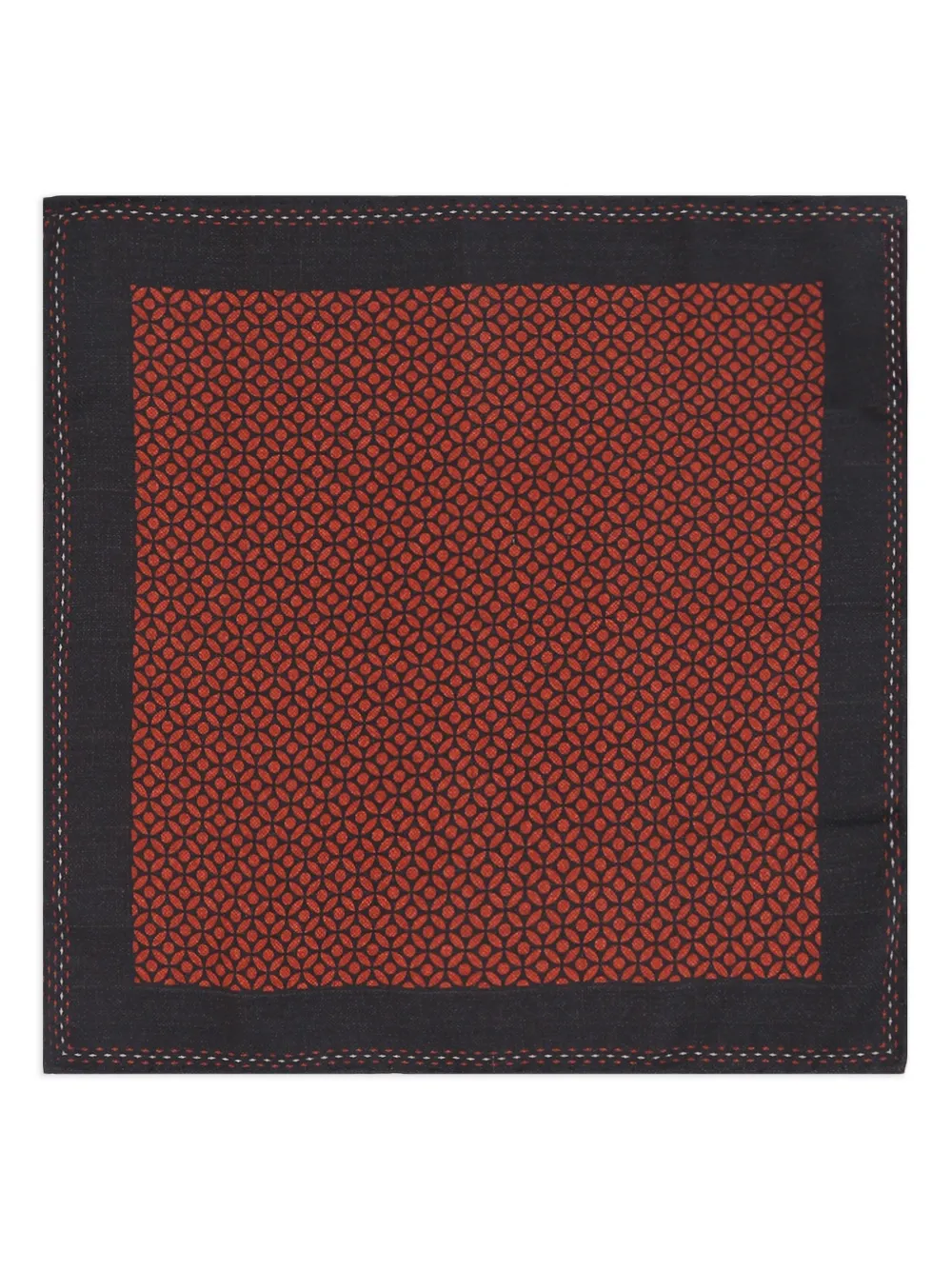 Brunello Cucinelli geometric-print scarf | rojo | Image 1