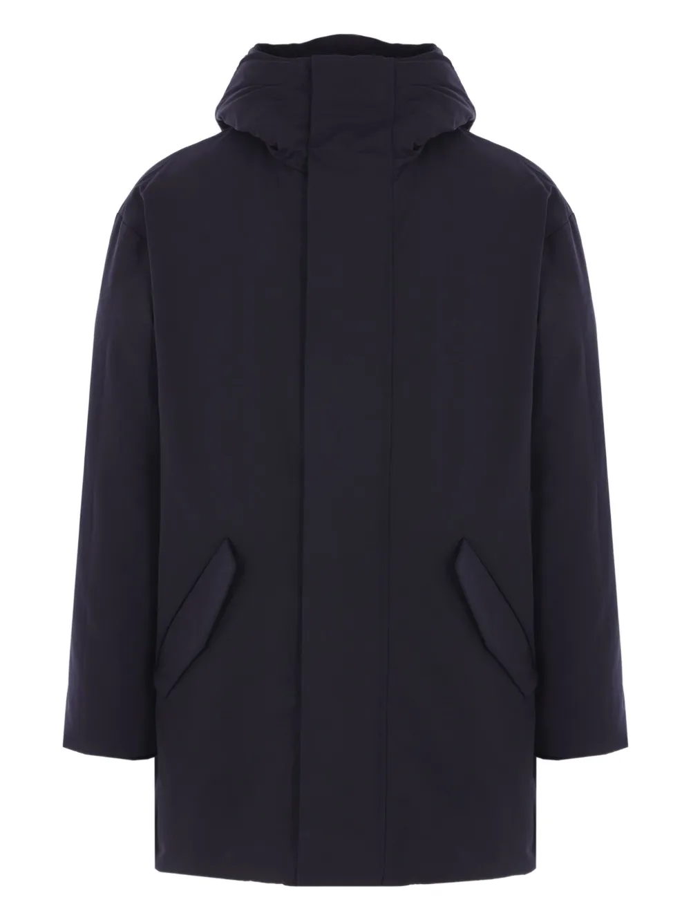 ASPESI  hood padded coat | Blue | Image 1