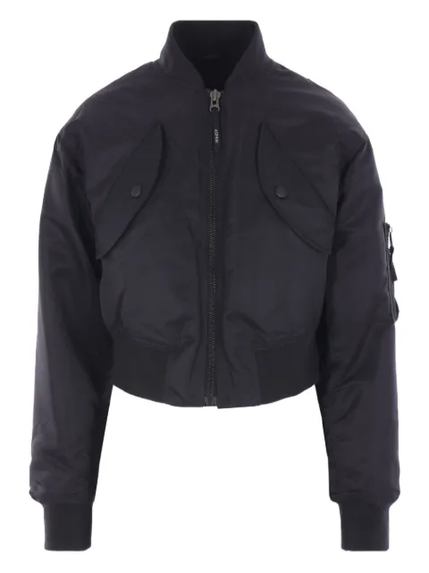 ASPESI chamarra bomber con bolsillos y solapa