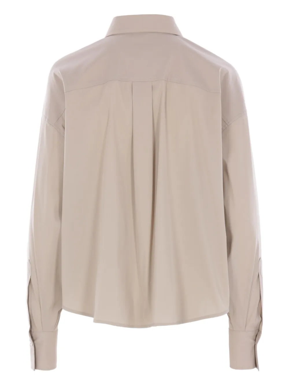 Brunello Cucinelli monili-detail shirt - Beige