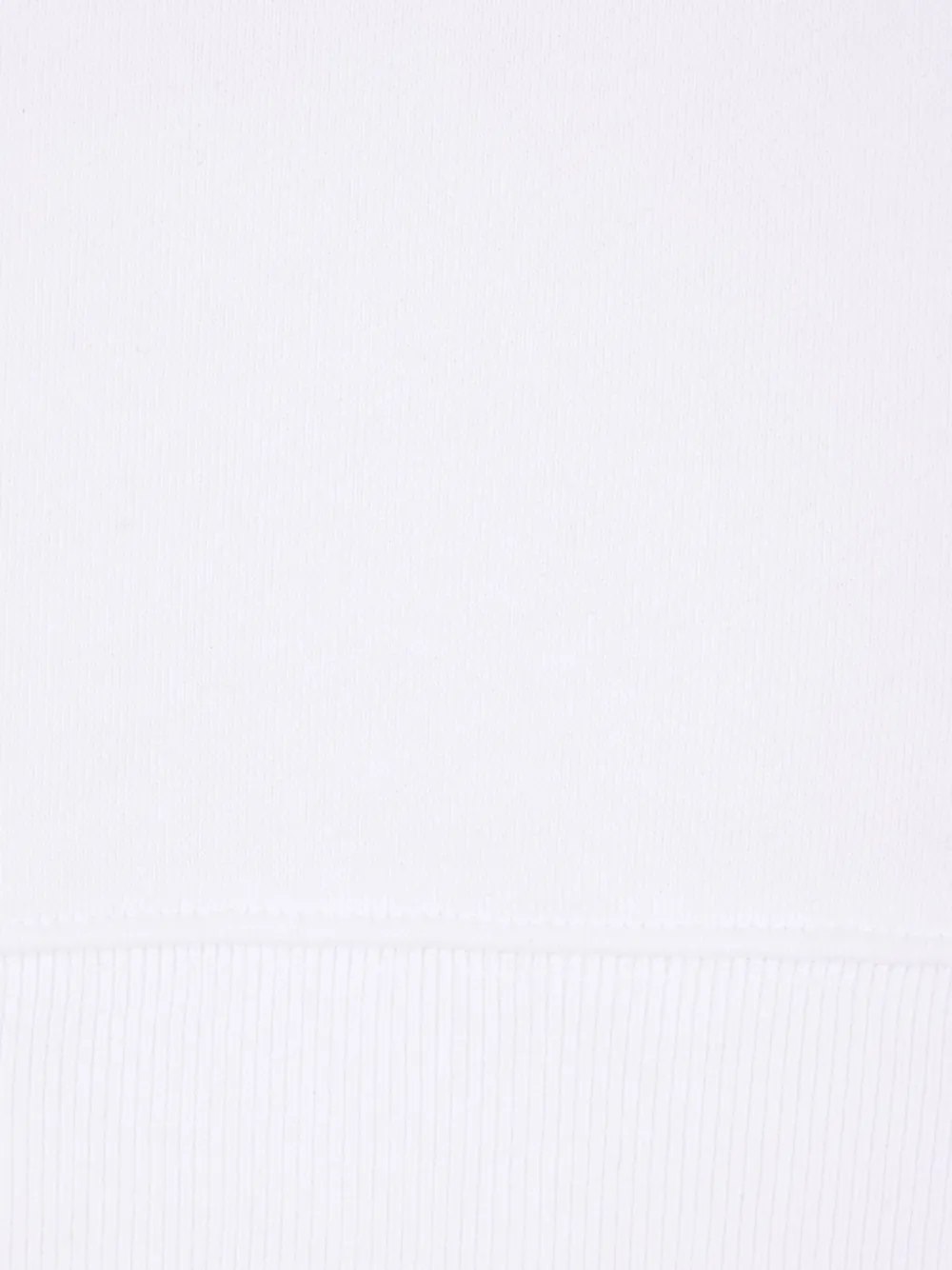 Off-White Hoodie met logoprint en buidelzak Wit