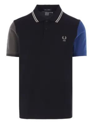 Comme Des Garçons Shirt x Fred Perry スローガン ポロシャツ