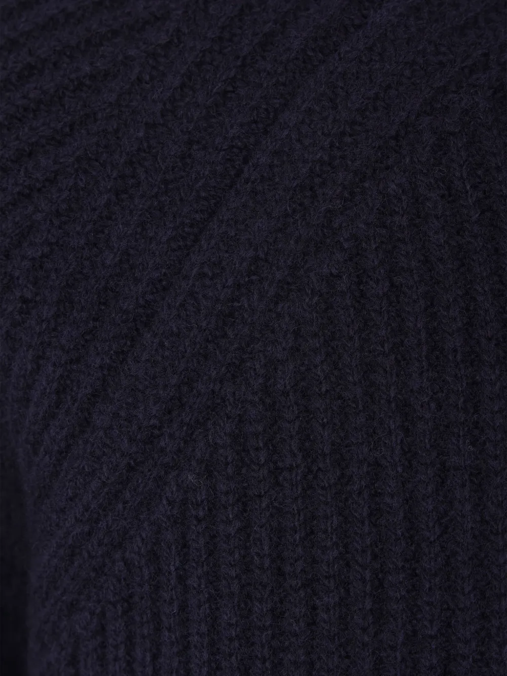 Zanone Geribbelde sweater met ronde hals Blauw