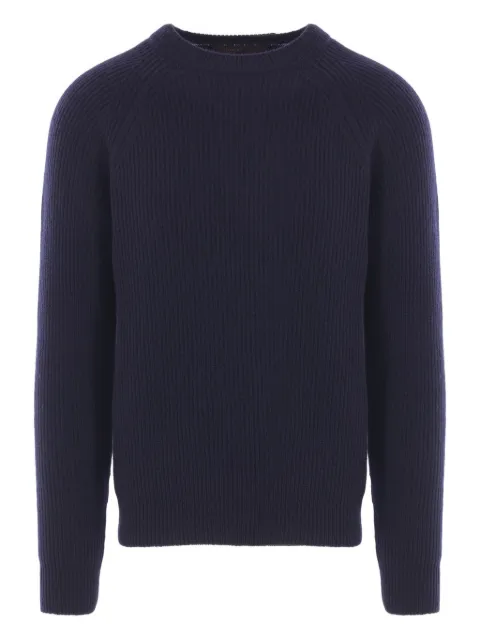 Zanone ribbed crew-neck sweater