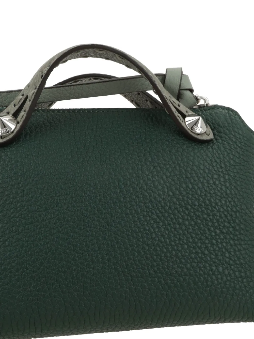 FENDI Shopper met logo Groen
