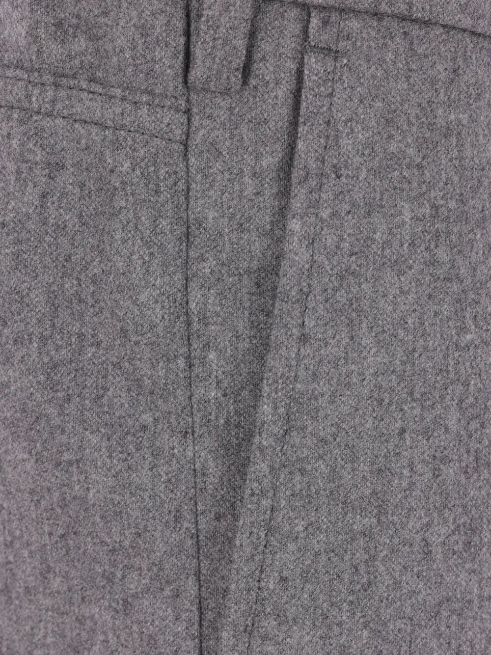 Eleventy Elastic-waistband Trousers In Gray