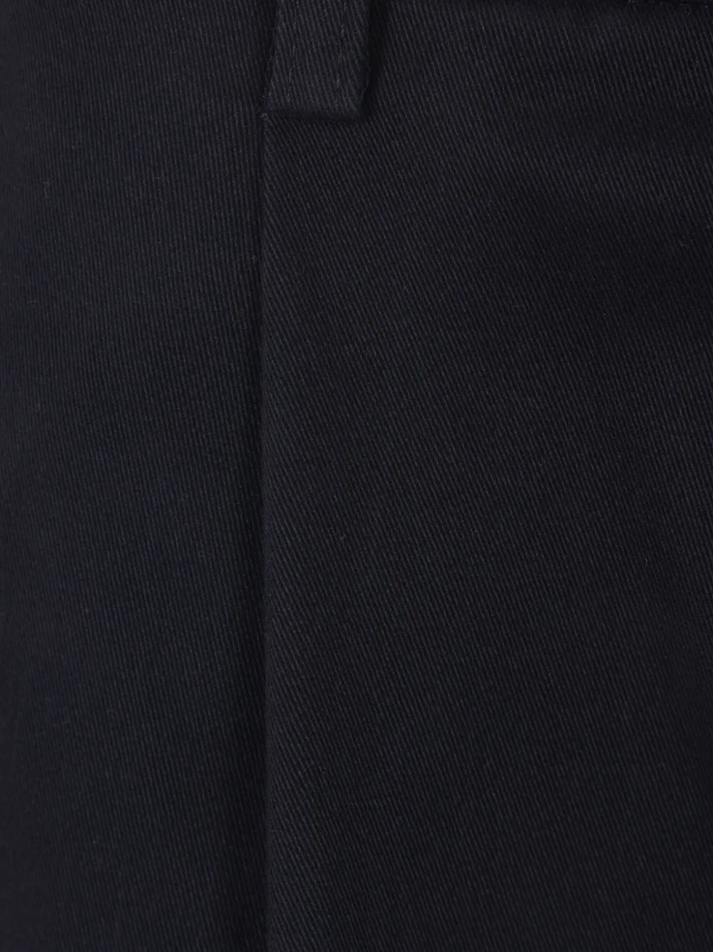 Eleventy Pleated Zipper Casual Pants In Blue