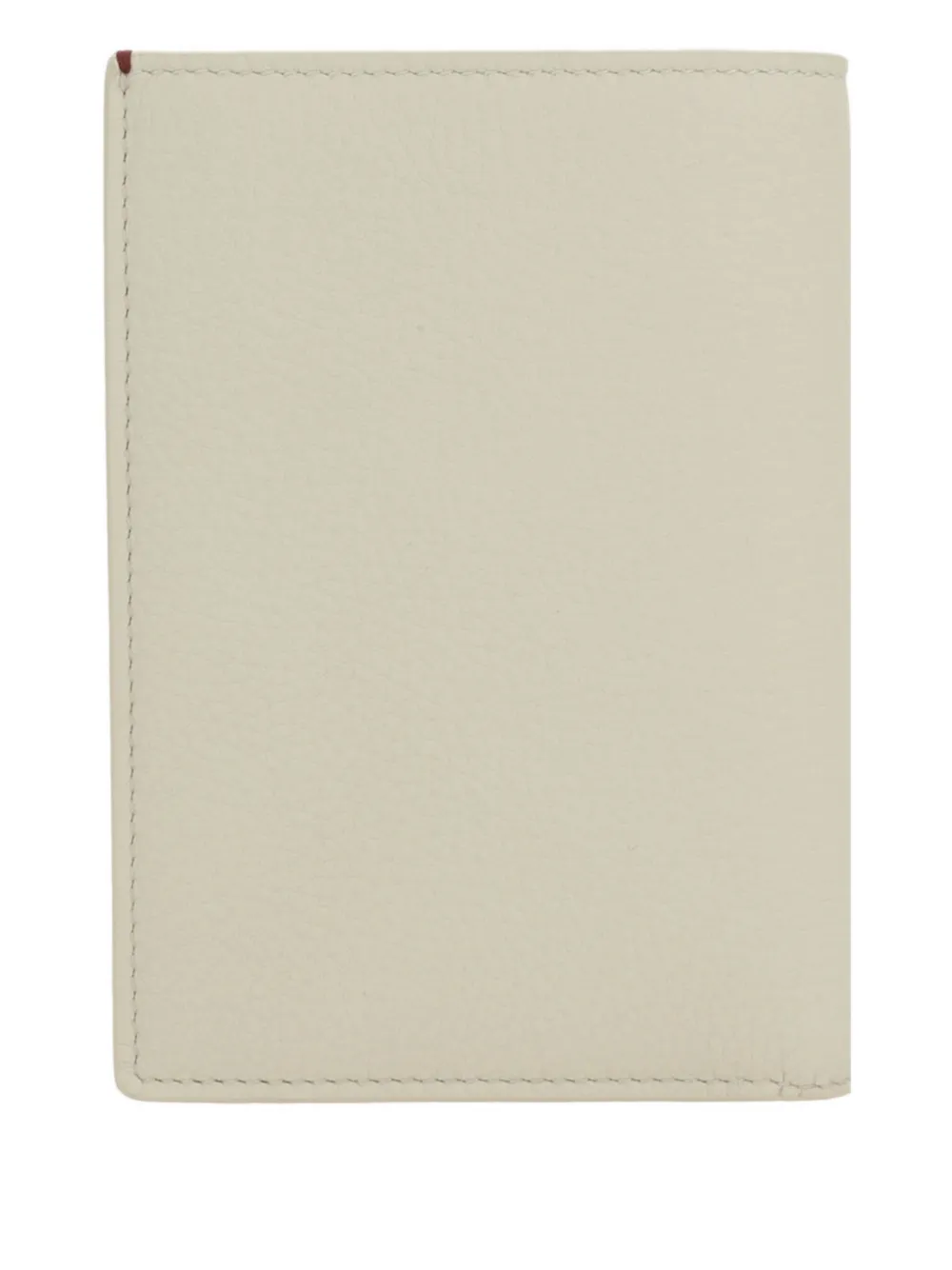 Brunello Cucinelli Logo Debossed Bi-fold Wallet In Neutral