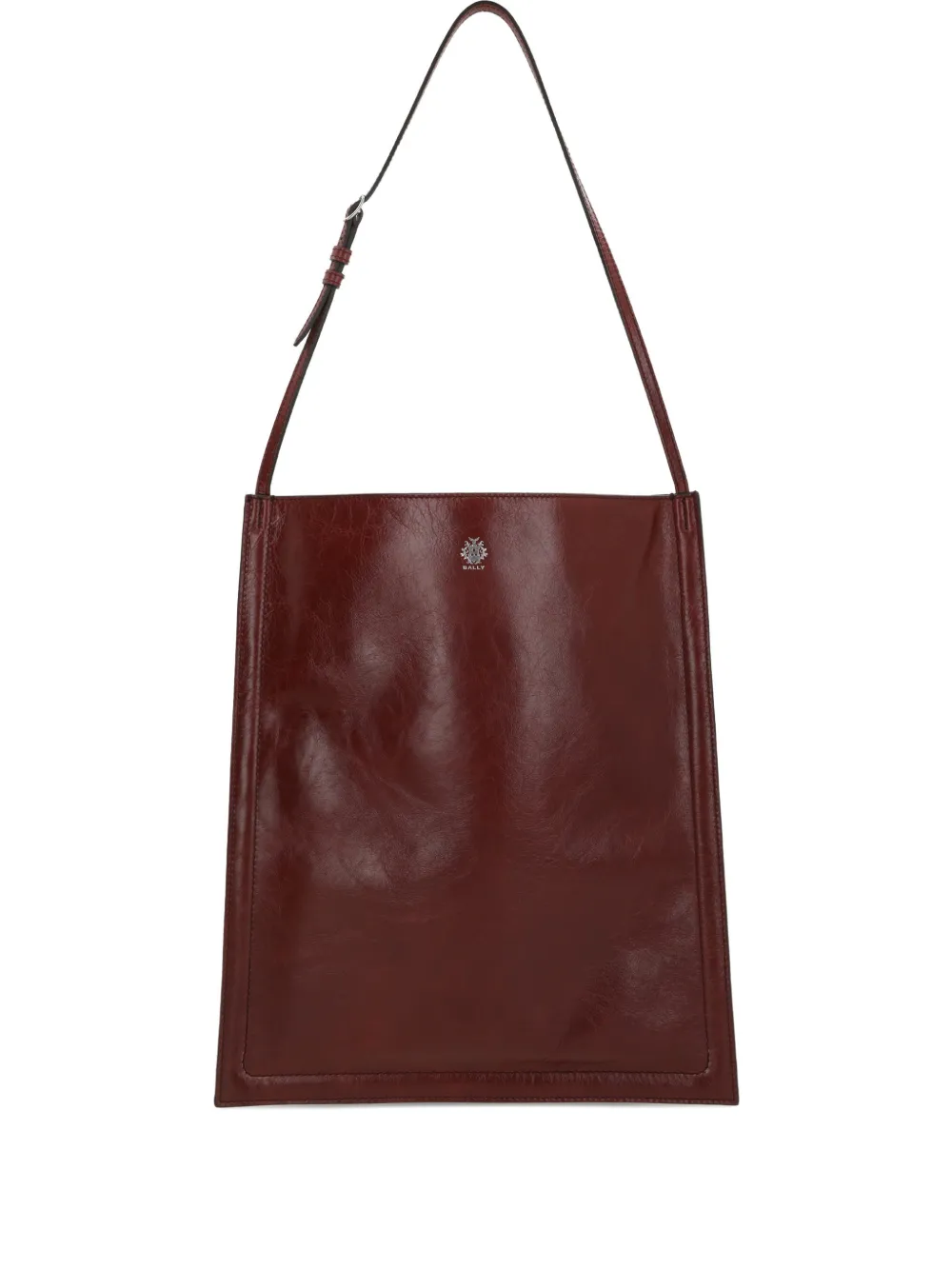 Bally logo shoulder bag - Rosso
