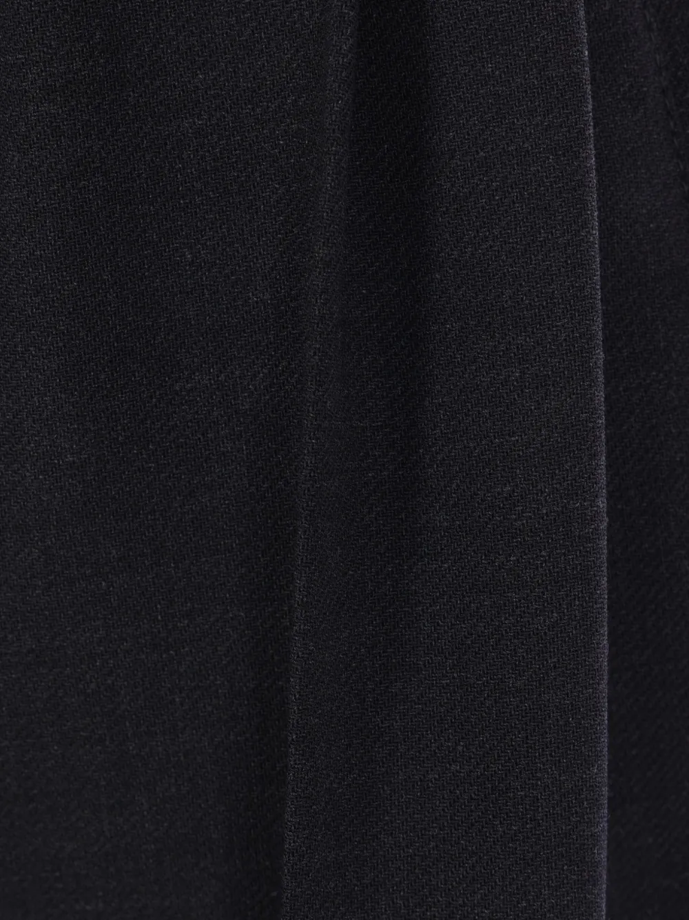 Brunello Cucinelli Wollen broek met geplooid detail Zwart