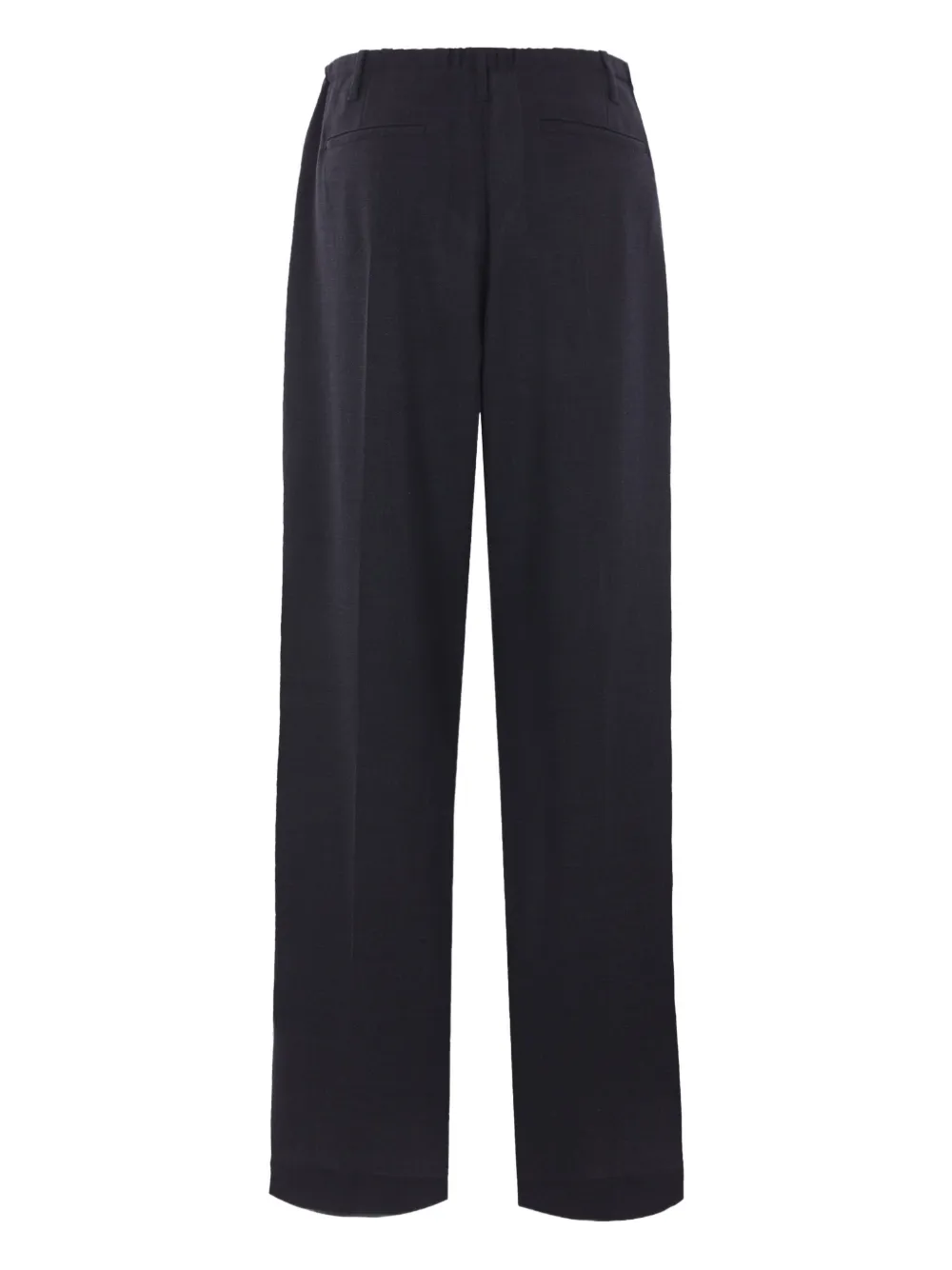 Brunello Cucinelli pleat-detail wool trousers - Zwart