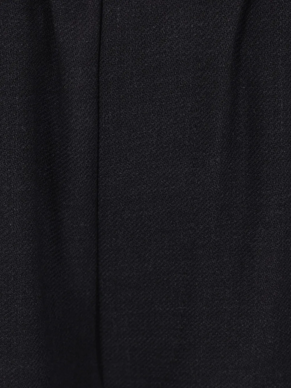 Brunello Cucinelli Wollen broek met geplooid detail Zwart