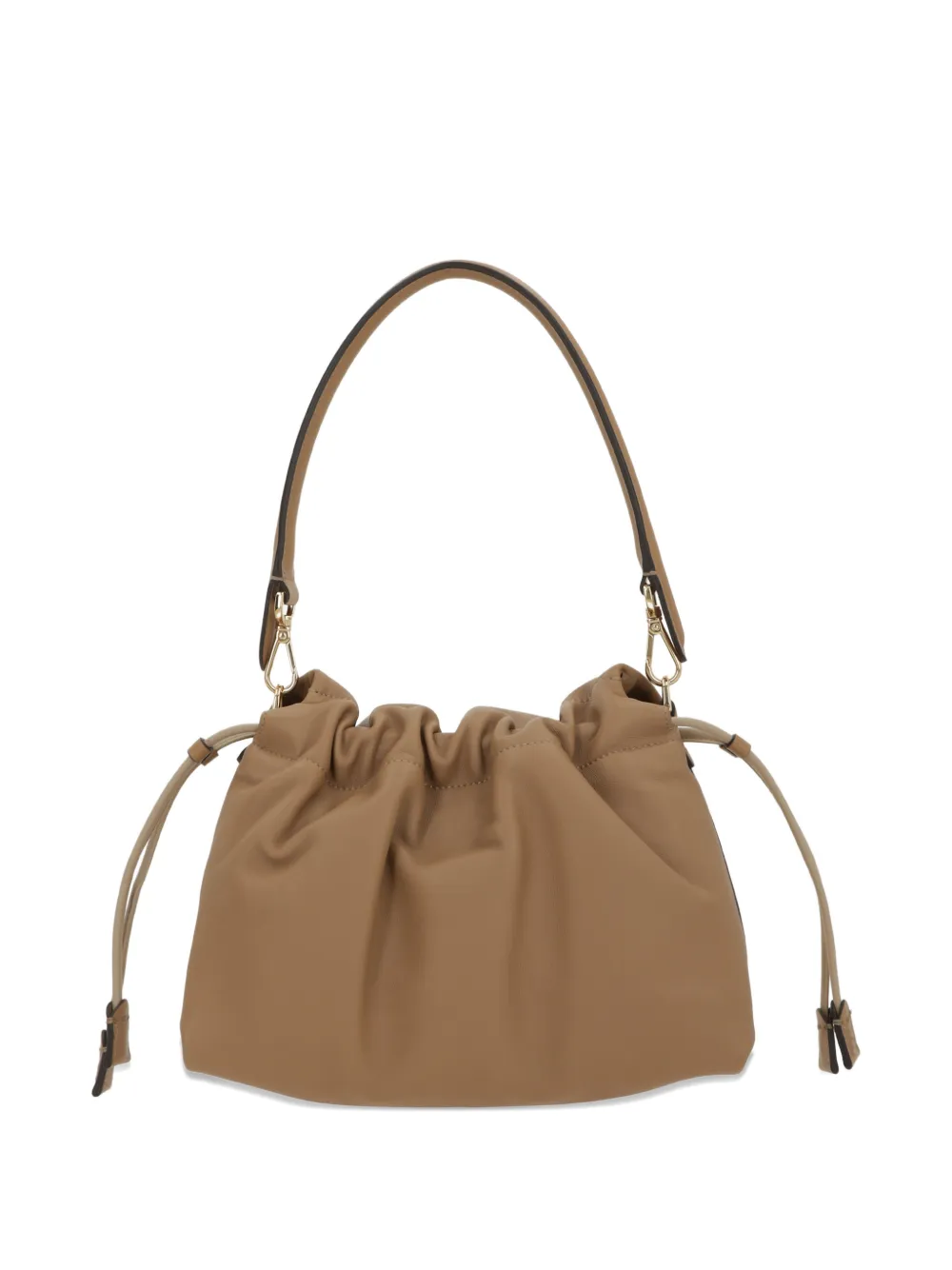 FENDI medium Mamma Baguette drawstring logo tote bag - Bruin