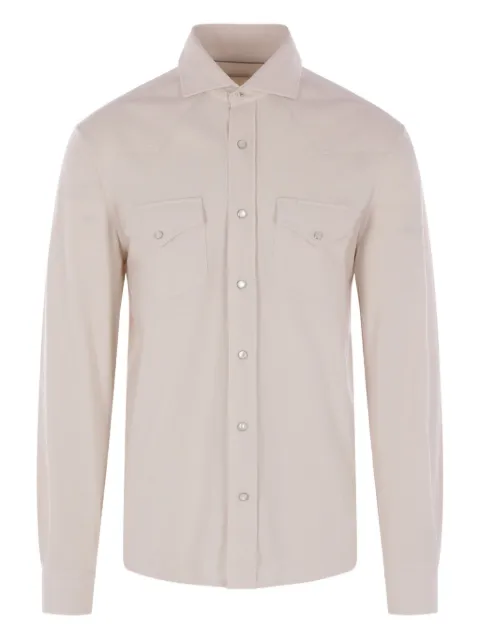 Brunello Cucinelli flap-pocket shirt