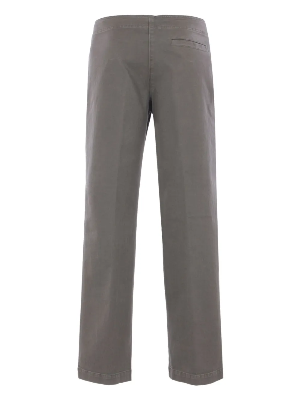ASPESI Broek met trekkoordtaille - Grijs