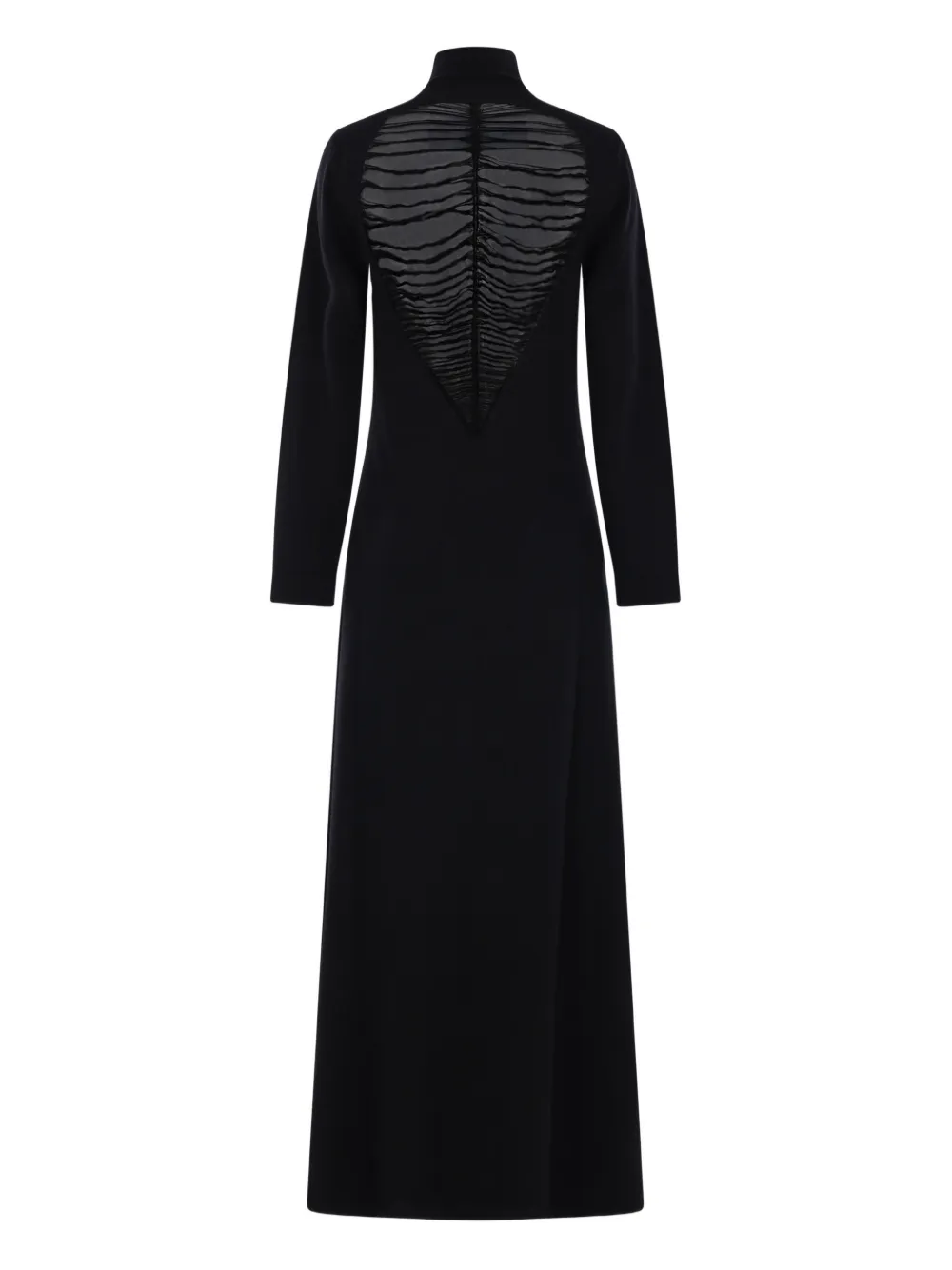 Raquel Diniz high-neck maxi dress - Zwart