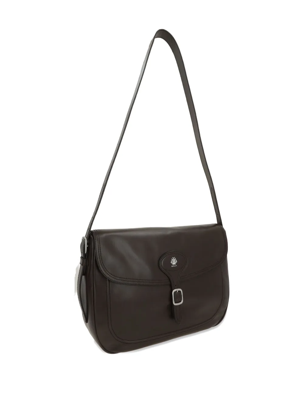 Bally Schoudertas met gesp Bruin