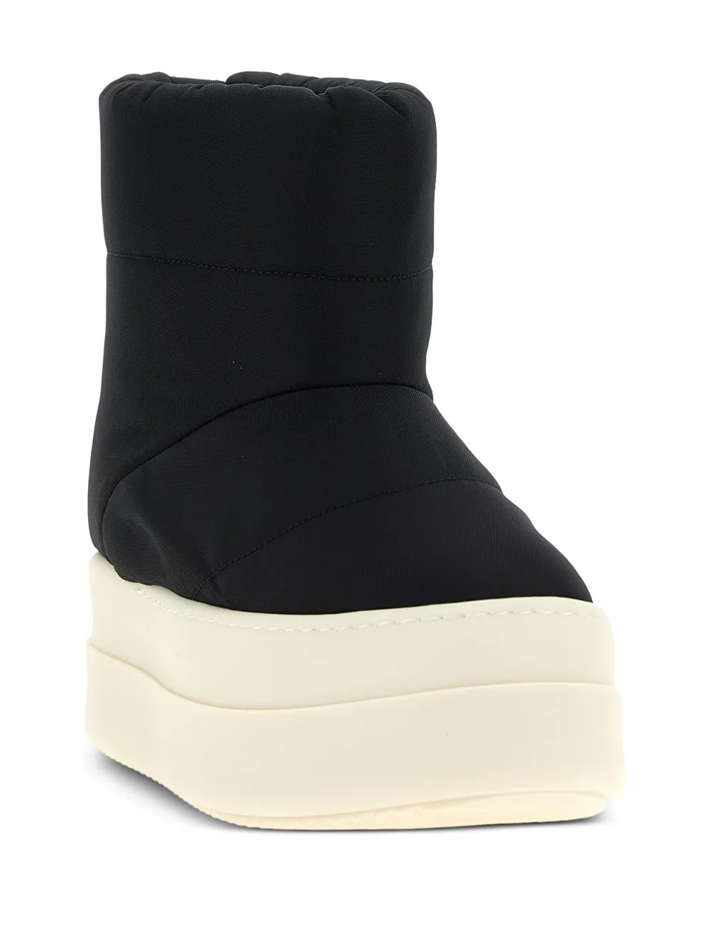 Rick Owens DRKSHDW Mega Bumper Lunar laarzen Zwart