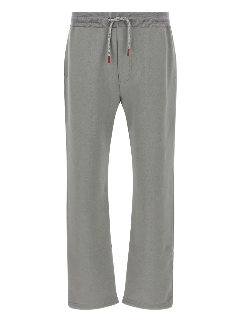 Kiton contrast-trim cotton tracksuit - Grijs