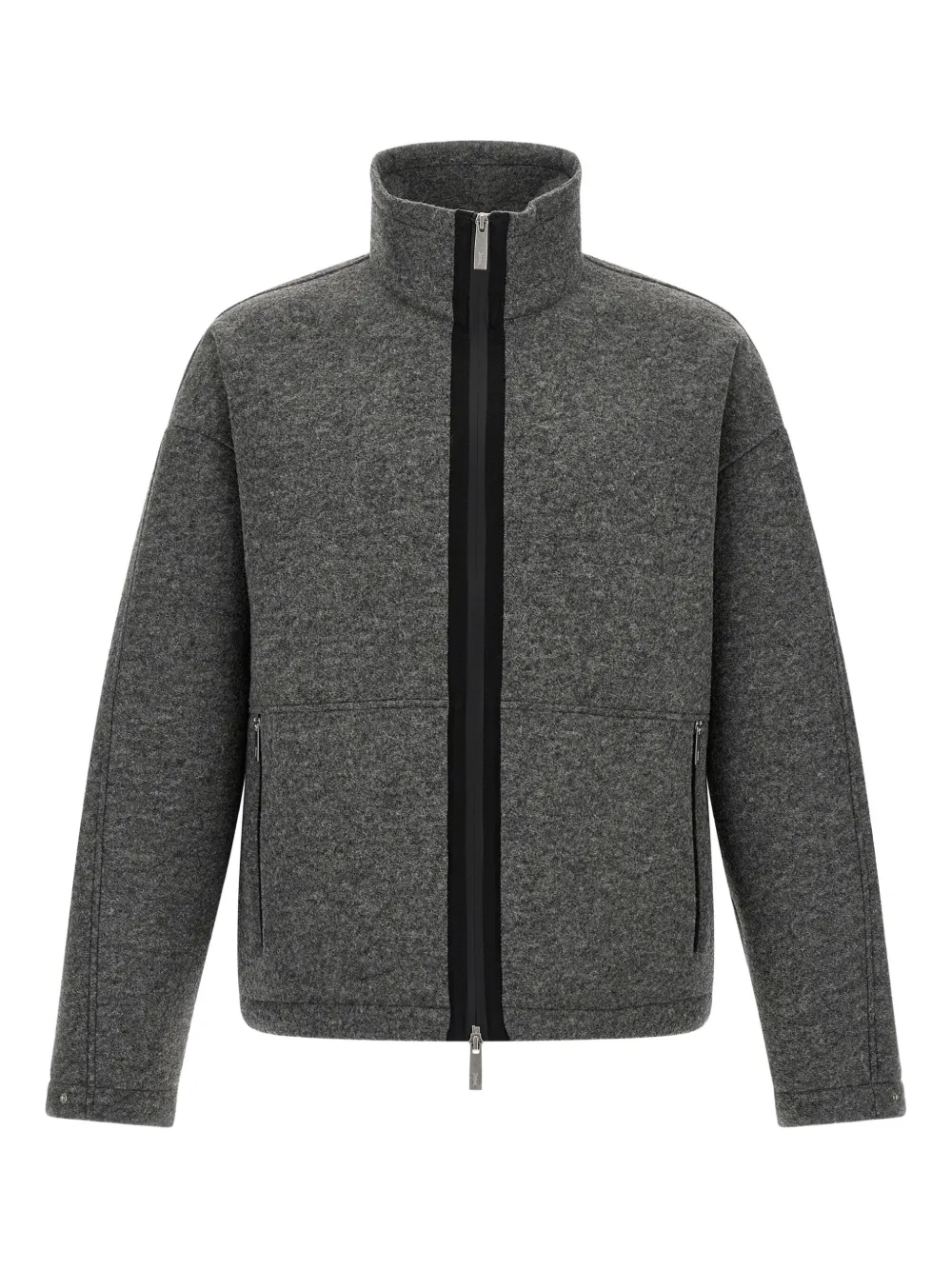 Laminar high-neck jacket | Grey | Image 1