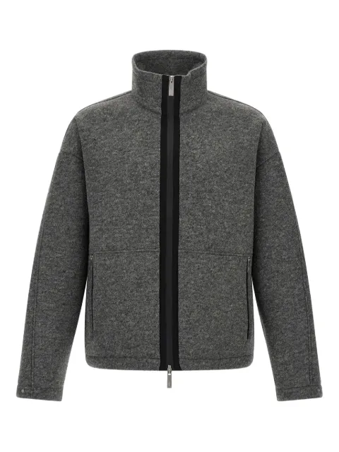 Laminar high-neck jacket