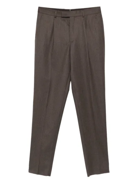 Zegna pantalones con pinzas