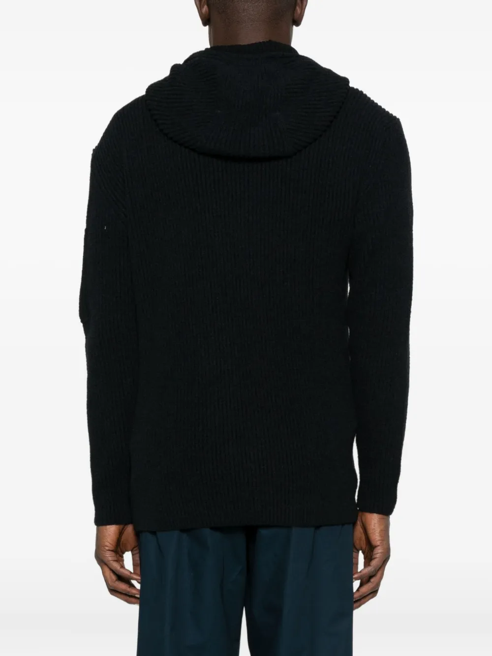 C.P. Company Hoodie met rits Zwart