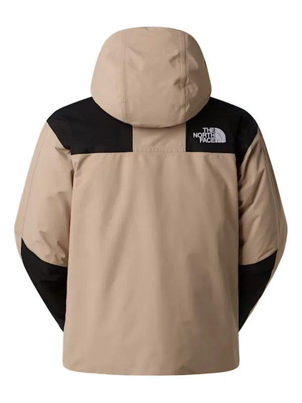 The North Face フード付きジャケット ベージュ The North Face button-fastening Hooded Jacket | Neutrals | FARFETCH