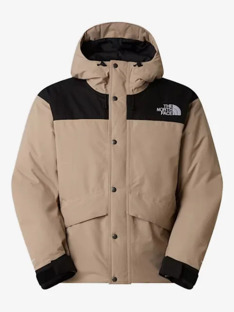 The North Face chamarra con capucha y botones