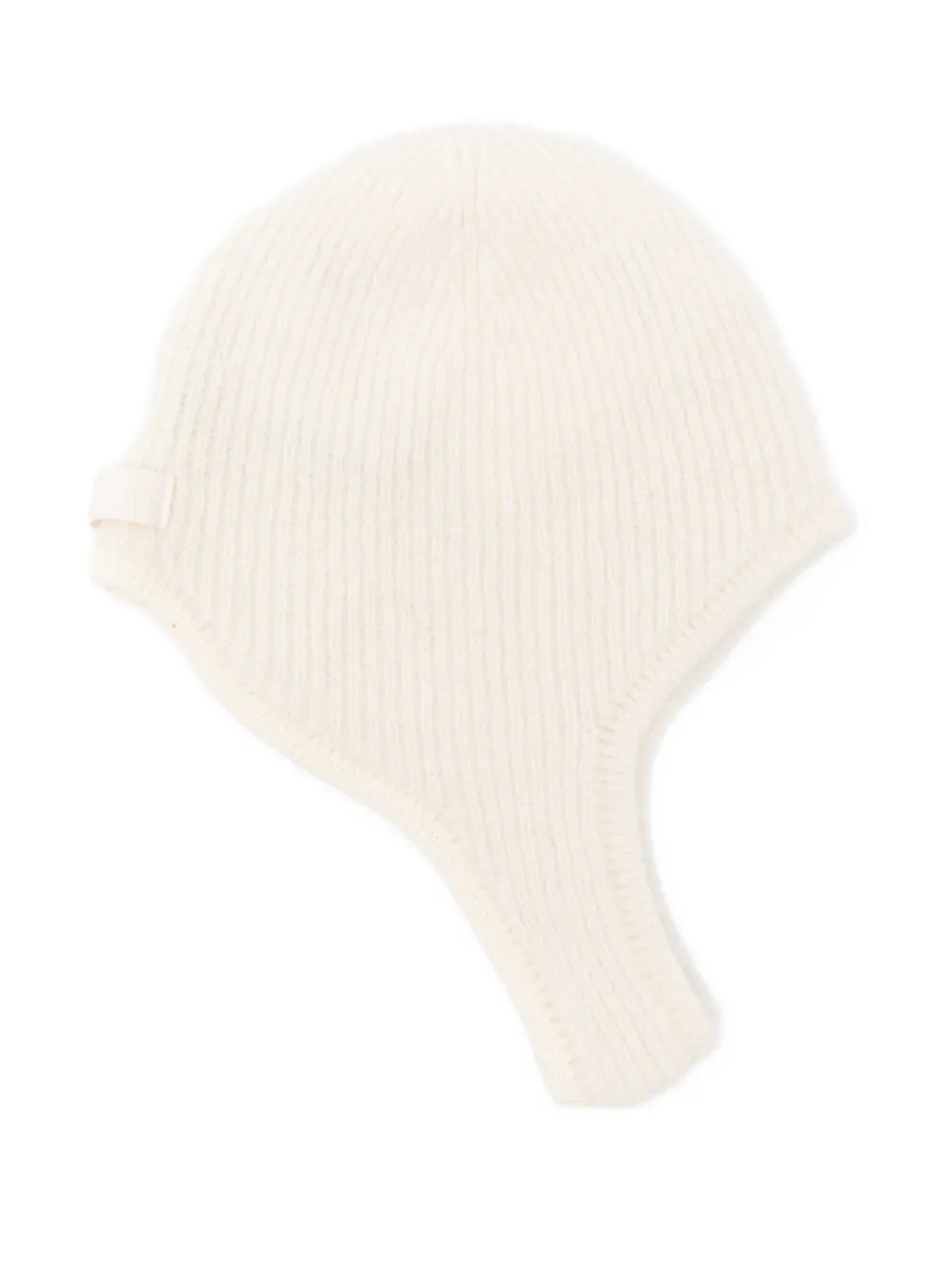 Jacquemus Knit Beanie Hat In White