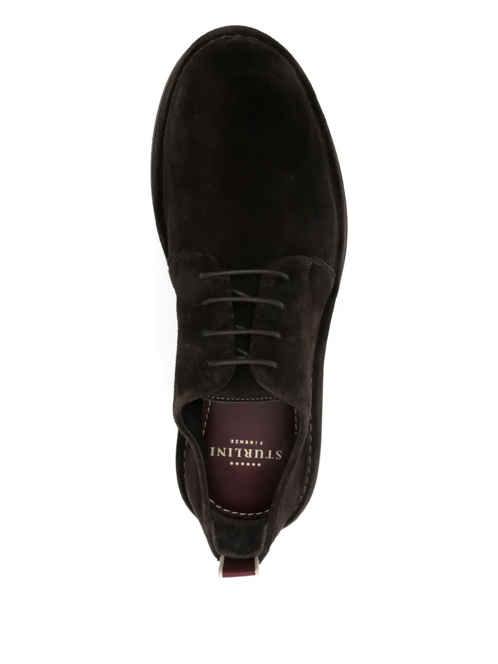 sturlini firenze Suède derby schoenen Bruin